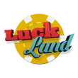 logo for luckland casino review